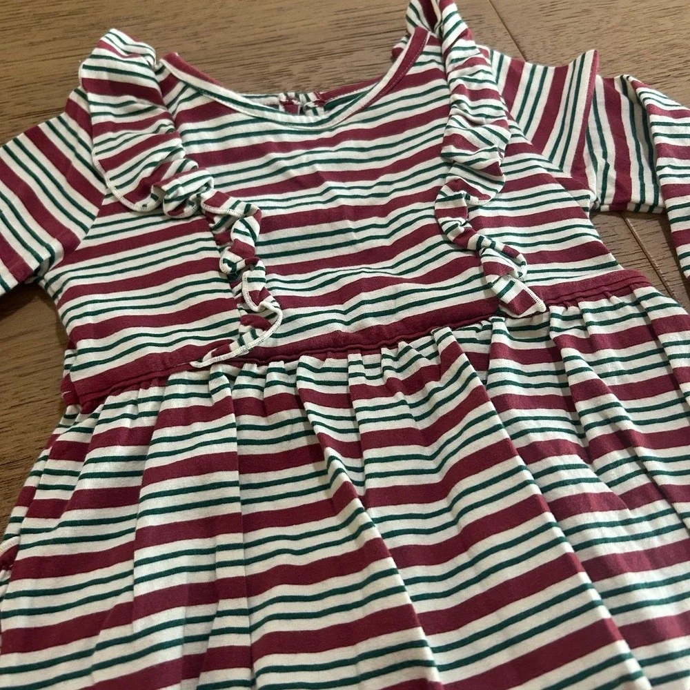 Ruffle Butts Holiday Bubble Romper Bodysuit 18-24 Months